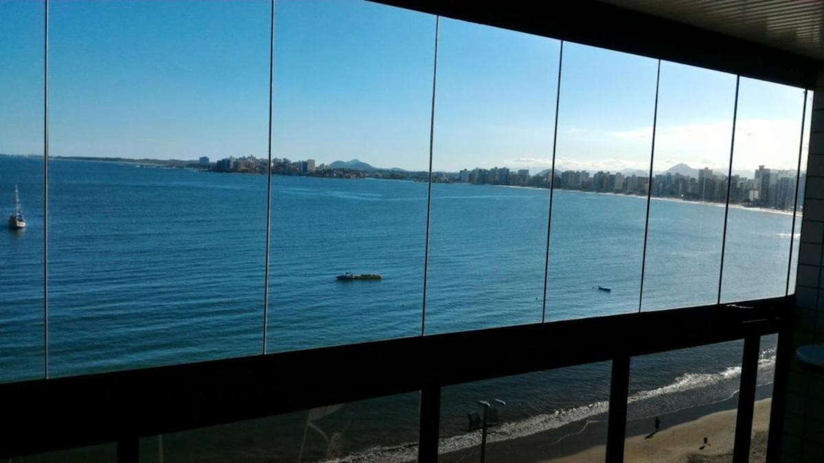 Guarapari Praia - 3 Quartos Frente Mar Ed O Mar Prata Dış mekan fotoğraf